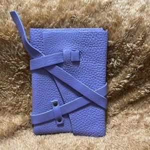 Leather wisteria journal